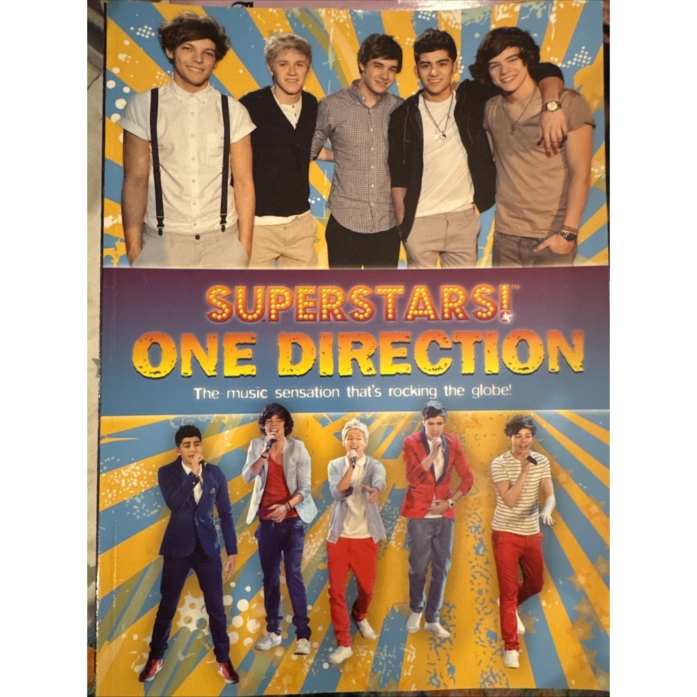Superstars! One Direction - Paperback By Superstars! ONE D 1D Liam Payne Boyband